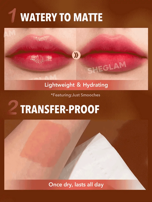 SHEGLAM Soft Haze Lip Blur - Another Round, Labial líquido resistente al agua - Quierox - Tienda Online