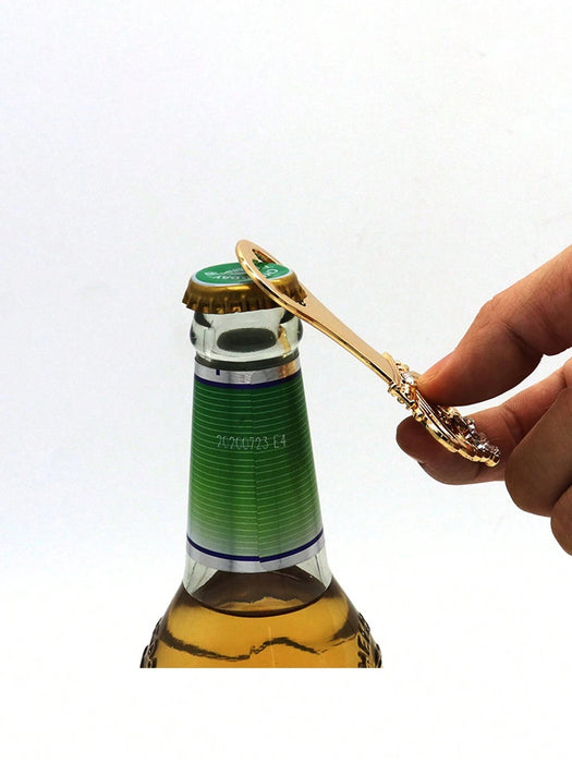 Shein 1 abridor de botellas de cerveza creativo, recuerdo o regalo de boda - Quierox - Tienda Online