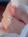 Shein 1 Anillo Abierto Ajustable Con Forma De Mariposa Y Diseño Único Con Circonia Para Mujeres - Quierox - Tienda Online