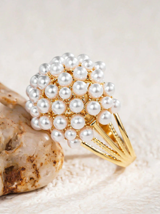 Shein 1 anillo bonito joyería para mujer para bodas, compromisos y fiestas - Quierox - Tienda Online