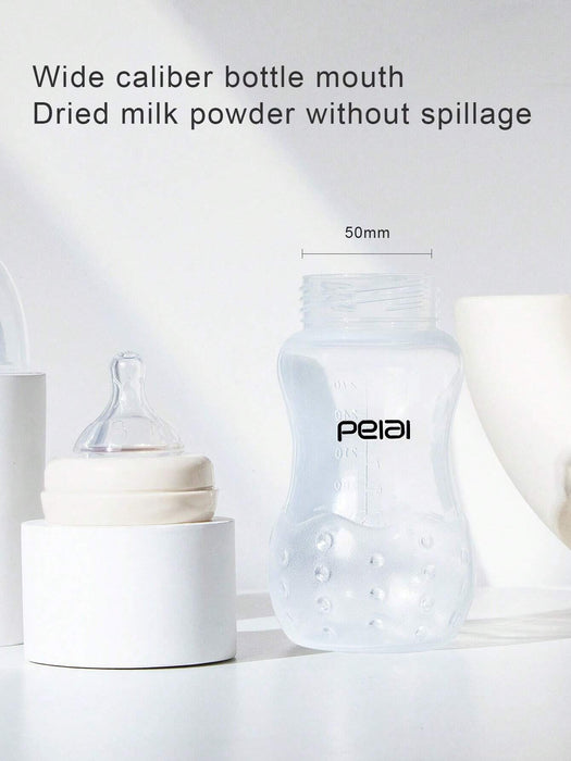 Shein 1 biberón de polipropileno mate para bebé, tetina de silicona suave y realista, 300ml - Quierox - Tienda Online