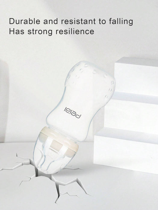 Shein 1 biberón de polipropileno mate para bebé, tetina de silicona suave y realista, 300ml - Quierox - Tienda Online