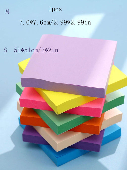 Shein 1 bloc de notas adhesivas de colores de 100 páginas para etiquetado de oficina - Quierox - Tienda Online