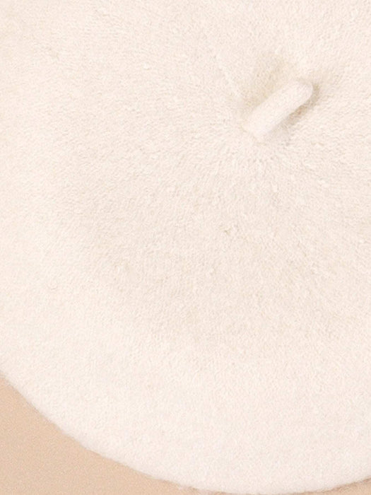 Shein 1 boina unisex de color liso para niños sin banda para el sudor, otoño/invierno - Quierox - Tienda Online