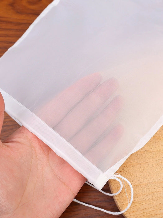 Shein 1 bolsa coladora blanca, bolsa de malla de filtro de leche de poliamida minimalista - Quierox - Tienda Online