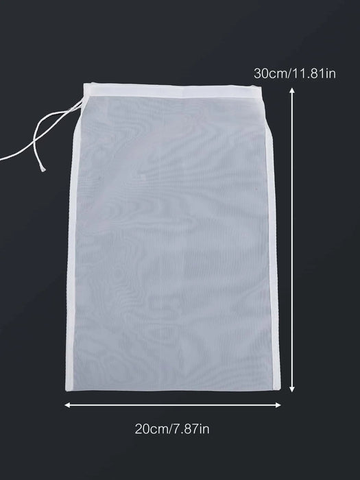 Shein 1 bolsa coladora blanca, bolsa de malla de filtro de leche de poliamida minimalista - Quierox - Tienda Online