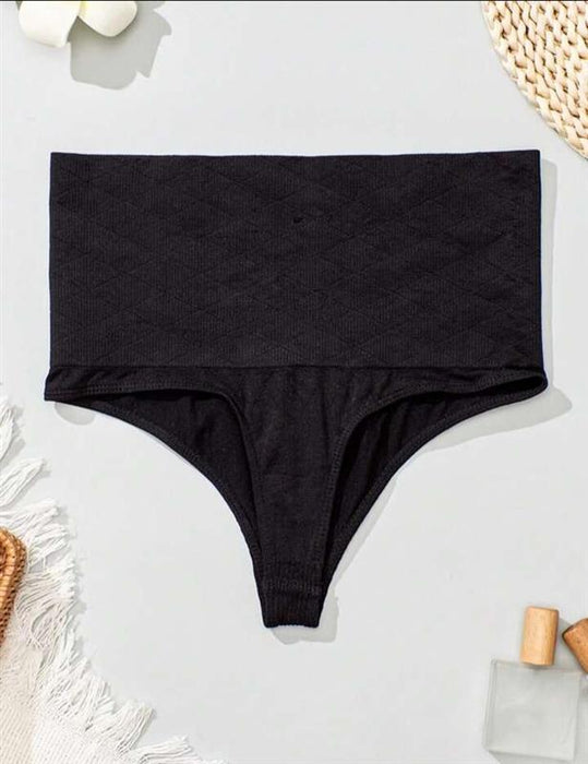 SHEIN 1 braguita de talle alto de talla grande, sin costuras, para mujer, cómoda, con micromoldeador - Quierox - Tienda Online