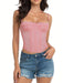 SHEIN 1 bralette de encaje corto sexy para mujer con cierre - Quierox - Tienda Online
