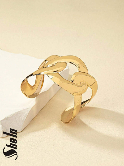 Shein 1 brazalete geométrico encantador, moderno y versátil - Quierox - Tienda Online