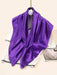 Shein 1 bufanda cuadrada de sarga de color liso de 90 cm, adecuada para uso diario - Quierox - Tienda Online