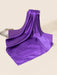 Shein 1 bufanda cuadrada de sarga de color liso de 90 cm, adecuada para uso diario - Quierox - Tienda Online