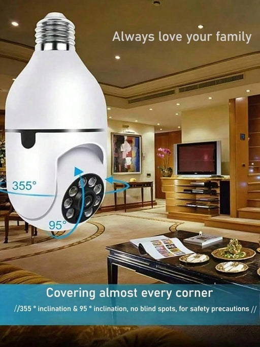 Shein 1 cámara HD E27, teléfono inalámbrico y visión remota por WiFi - Quierox - Tienda Online