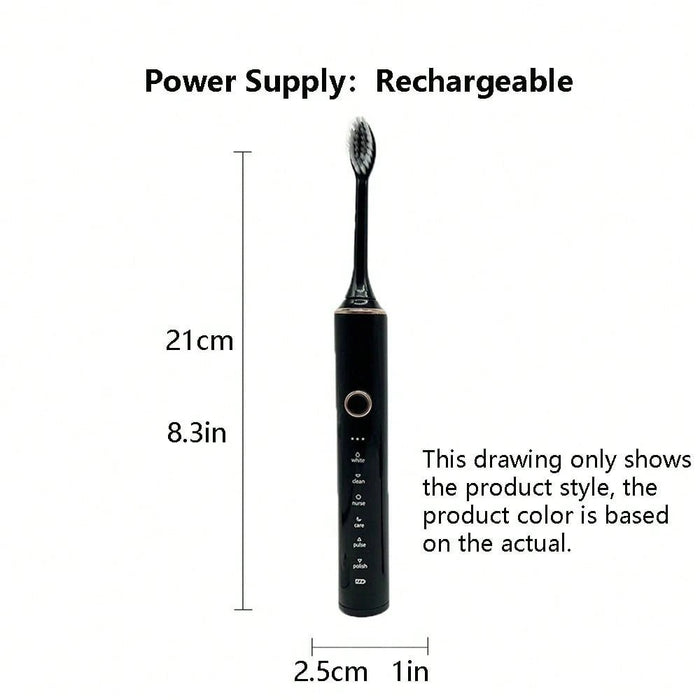 Shein 1 Cepillo De Dientes Eléctrico, Recargable Por Usb, Portátil - Quierox - Tienda Online