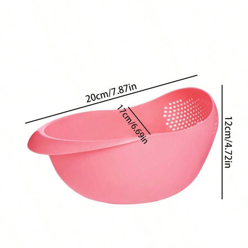 Shein 1 cesta de drenaje multifuncional para lavar arroz y verduras para el hogar - Quierox - Tienda Online