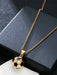 Shein 1 collar con colgante de fútbol de estilo urbano europeo y americano de moda para hombres - Quierox - Tienda Online