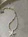 Shein 1 collar de resina con estrella de mar y cuentas coloridas de estilo bohemio para mujer - Quierox - Tienda Online