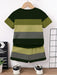 SHEIN 1 conjunto para bebé niño: camiseta de manga corta con cuello redondo - Quierox - Tienda Online