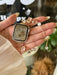 Shein 1 correa de reloj de metal con incrustaciones de piedras preciosas de lujo, compatible con Apple Watch Series 11/10/9/8, Watch 7 - Quierox - Tienda Online