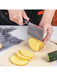 Shein 1 cuchillo multifuncional de acero inoxidable con borde ondulado para patatas y pepinos - Quierox - Tienda Online