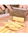 Shein 1 cuchillo multifuncional de acero inoxidable con borde ondulado para patatas y pepinos - Quierox - Tienda Online