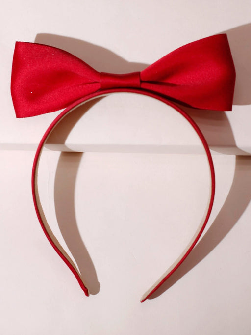 SHEIN 1 diadema roja con lazo 3D, adecuada para uso diario - Quierox - Tienda Online