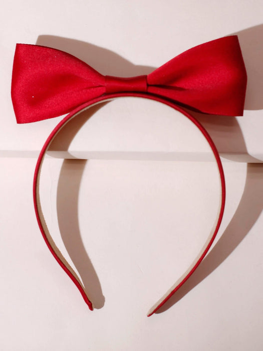 SHEIN 1 diadema roja con lazo 3D, adecuada para uso diario - Quierox - Tienda Online