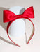 SHEIN 1 diadema roja con lazo 3D, adecuada para uso diario - Quierox - Tienda Online