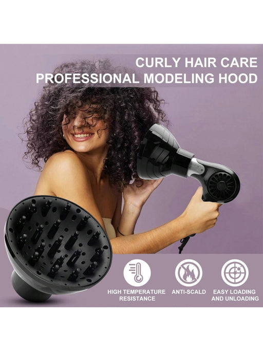 Shein 1 difusor de pelo profesional para peinar el cabello, secador de rizos - Quierox - Tienda Online