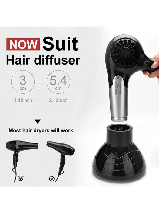 Shein 1 difusor de pelo profesional para peinar el cabello, secador de rizos - Quierox - Tienda Online