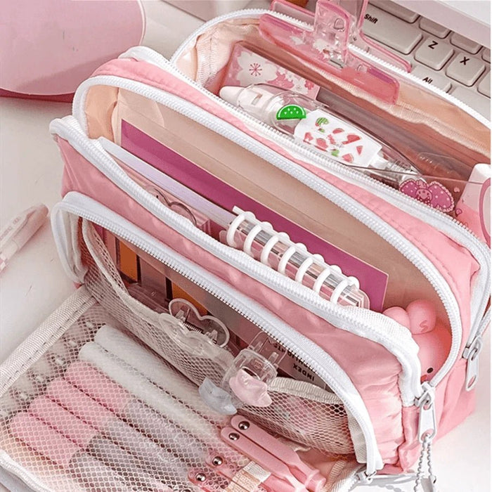 Shein 1 estuche grande para lápices Macaron - Quierox - Tienda Online