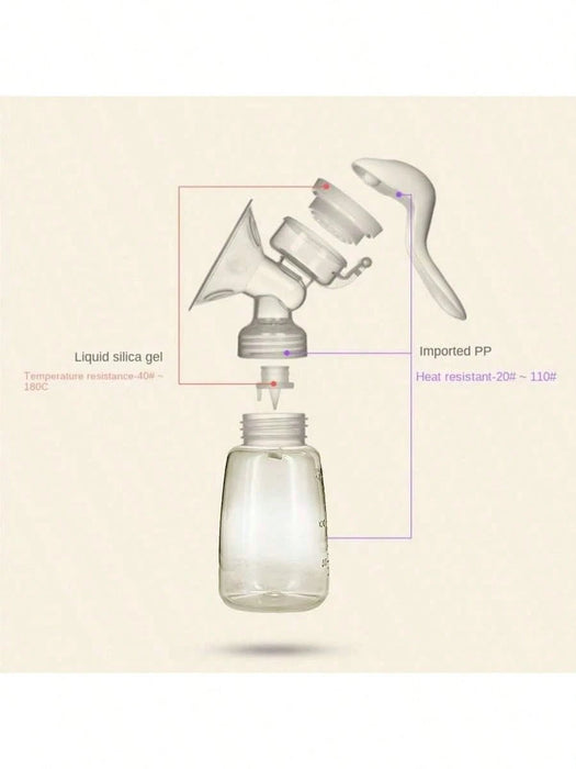 SHEIN 1 extractor de leche manual, niveles de succión ajustables - Quierox - Tienda Online