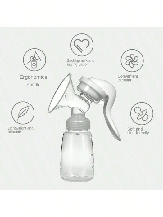 SHEIN 1 extractor de leche manual, niveles de succión ajustables - Quierox - Tienda Online
