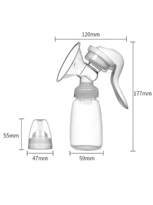 SHEIN 1 extractor de leche manual, niveles de succión ajustables - Quierox - Tienda Online