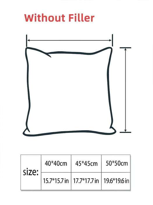 Shein 1 funda de cojín rosa, moderna funda de lino decorativa para el hogar - Quierox - Tienda Online