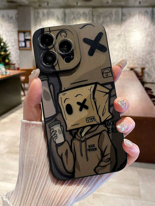 Shein 1 funda de silicona suave para teléfono con diseño iPhone 11 Pro - Quierox - Tienda Online