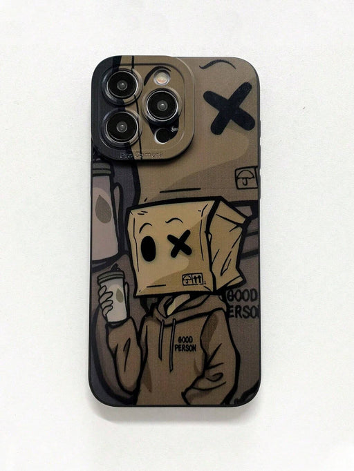 Shein 1 funda de silicona suave para teléfono con diseño iPhone 11 Pro - Quierox - Tienda Online