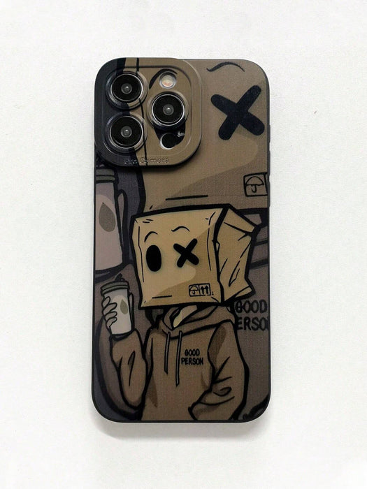 Shein 1 funda de silicona suave para teléfono con diseño iPhone 11 Pro - Quierox - Tienda Online