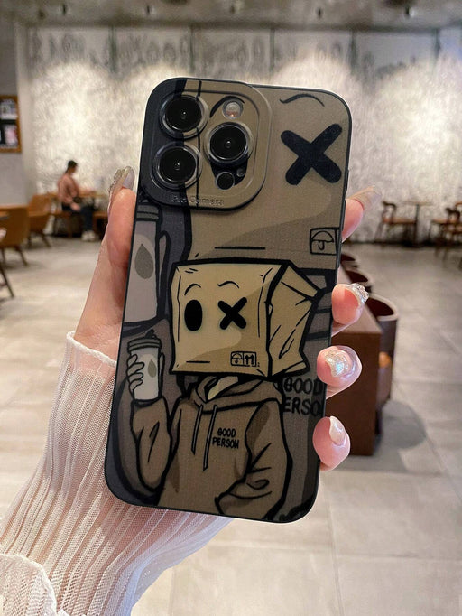 Shein 1 funda de silicona suave para teléfono con diseño iPhone 11 Pro - Quierox - Tienda Online