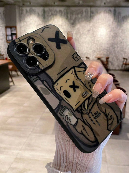 Shein 1 funda de silicona suave para teléfono con diseño iPhone 11 Pro - Quierox - Tienda Online