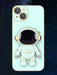 Shein 1 funda de teléfono con soporte de astronauta galvanizada para iphone 13 pro max - Quierox - Tienda Online