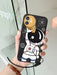 Shein 1 funda de Tpu con estampado de astronauta y telescopio con correa de mano - Quierox - Tienda Online