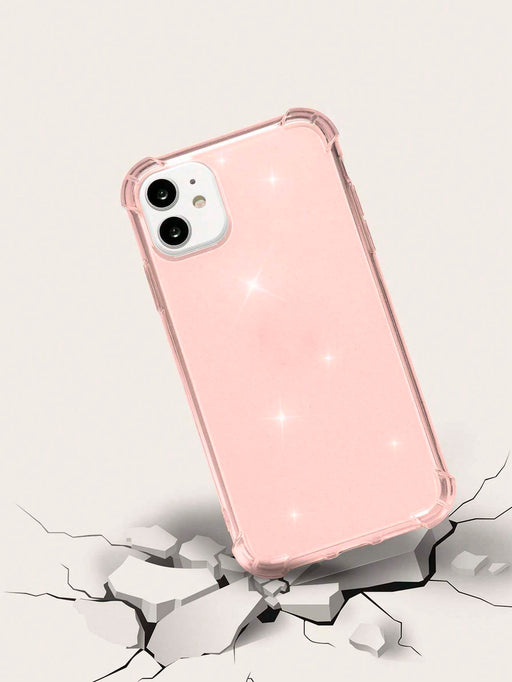 Shein 1 funda para teléfono a prueba de golpes de color rosa iPhone X/XS - Quierox - Tienda Online