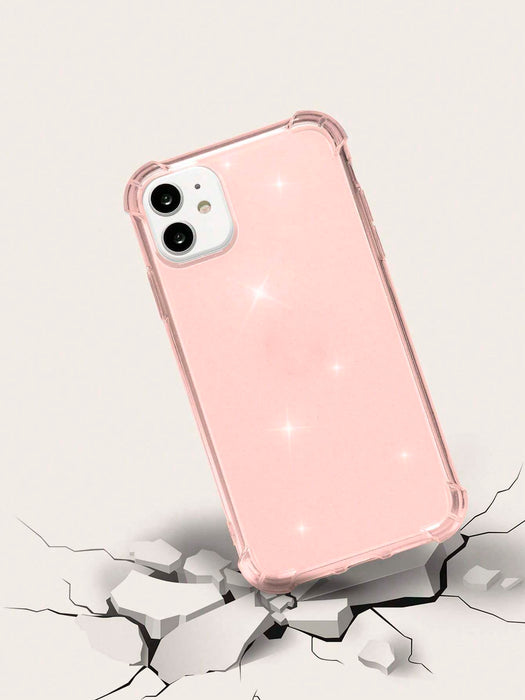 Shein 1 funda para teléfono a prueba de golpes de color rosa iPhone X/XS - Quierox - Tienda Online