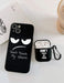Shein 1 Funda para teléfono con dibujos animados y 1 Estuche compatible con airpods - Quierox - Tienda Online