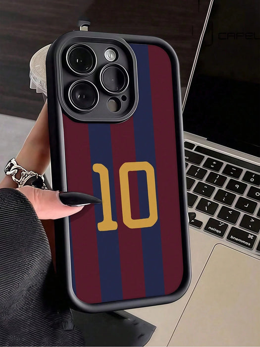 Shein 1 funda para teléfono con estampado de rayas negras, TPU, a prueba de caídas, iphone 11 pro max - Quierox - Tienda Online