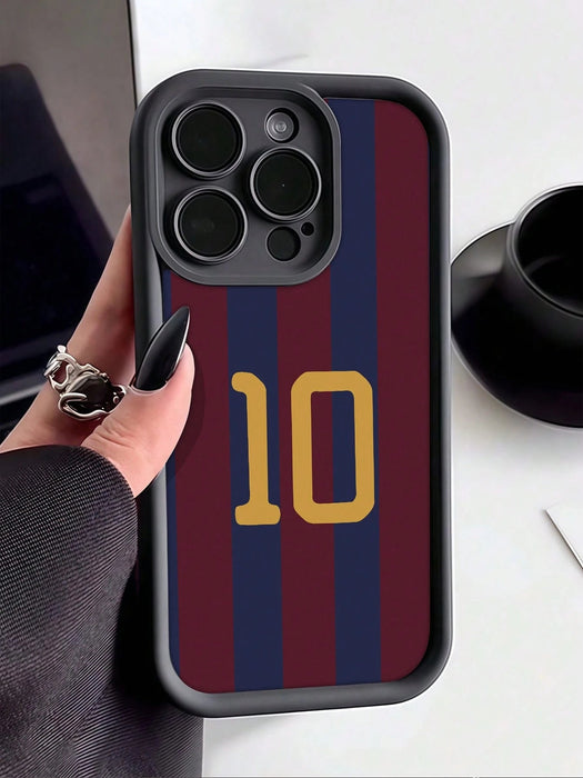Shein 1 funda para teléfono con estampado de rayas negras, TPU, a prueba de caídas, iphone 11 pro max - Quierox - Tienda Online