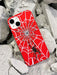 Shein 1 funda para teléfono con estampado de telaraña de colores para Halloween - Quierox - Tienda Online