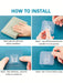 SHEIN 1 Gancho doble transparente adhesivo sin clavos - Quierox - Tienda Online