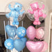 Shein 1 globo de 19 pulgadas, transparente, para revelar el género del bebé - Quierox - Tienda Online