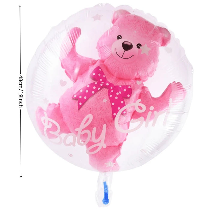 Shein 1 globo de 19 pulgadas, transparente, para revelar el género del bebé - Quierox - Tienda Online